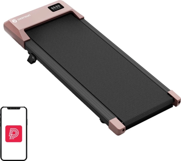 DeerRun Q2 Urban Plus elektromos futópad, rózsaszín