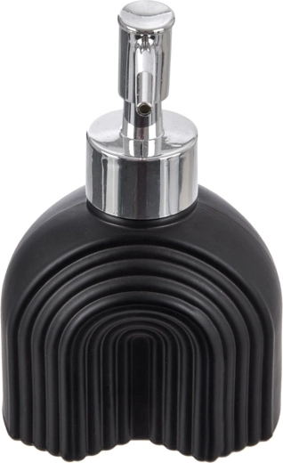 Modern matt üveg bordázott textúrával