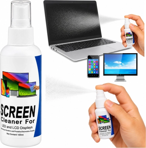 LCD/LED/TFT képernyőtisztító készítmény 100 ml - 1 db
