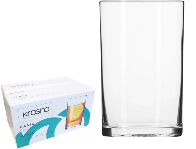 Krosno Basic pohárkészlet 250 ml, 6 db