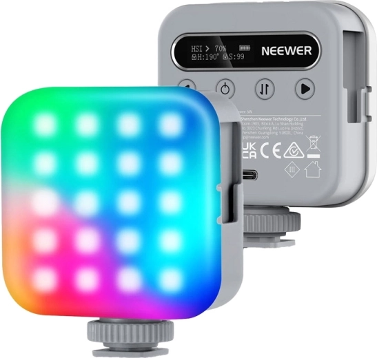 Neewer BL60C mágneses RGB LED lámpa