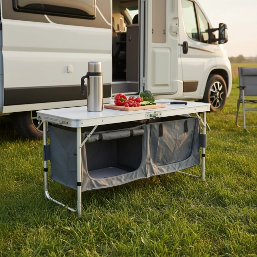 Nagy munkafelület és okos tárolórekeszek