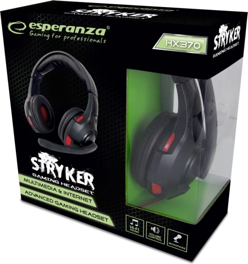 STRYKER mikrofonos játék fejhallgató
