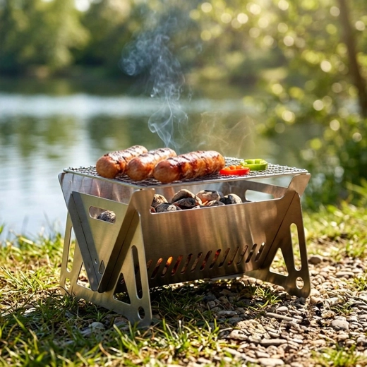 Grillezés bárhol: kertben, kempingben vagy vízparton