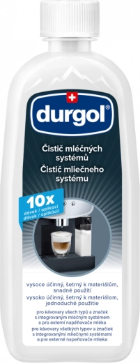 Durgol tejes rendszer tisztító minden kávéfőzőhöz és külső tejhabosítóhoz 500 ml