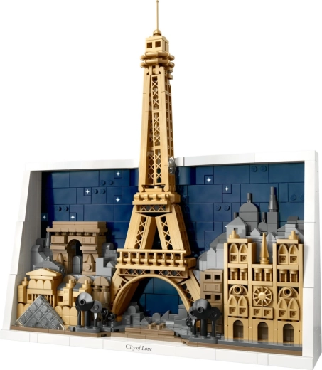 Ikonikus Eiffel-torony a középpontban