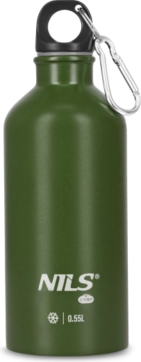 Nerez rozsdamentes túrabolack Nils Camp zöld 500 ml