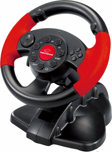 Esperanza High Octane játékvezérlő kormány PC-hez és PS3-hoz