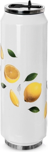 Citrommintás, doboz alakú termoszbögre 700 ml