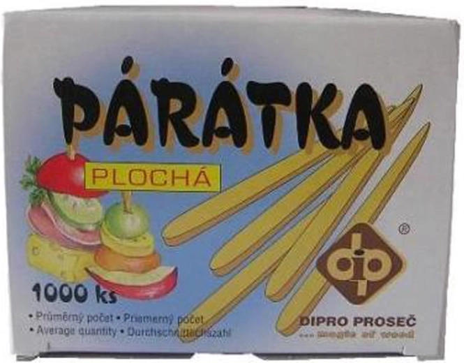 Fa fogvájók papírdobozban, 1000 db
