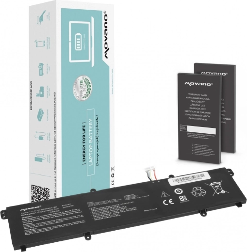 Movano akkumulátor Asus VivoBook Flip 14 X421/TM420/R413/K413FA laptophoz 3600 mAh 41 Wh