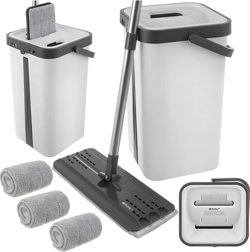 Mindig tiszta víz a kétrekeszes vödörnek köszönhetően