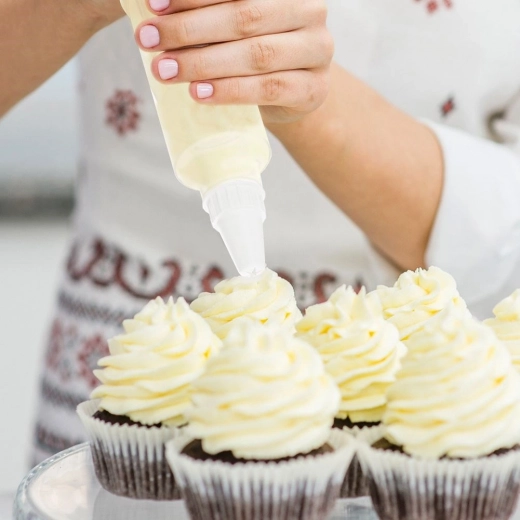 Tökéletes díszek cupcake-re és tortára