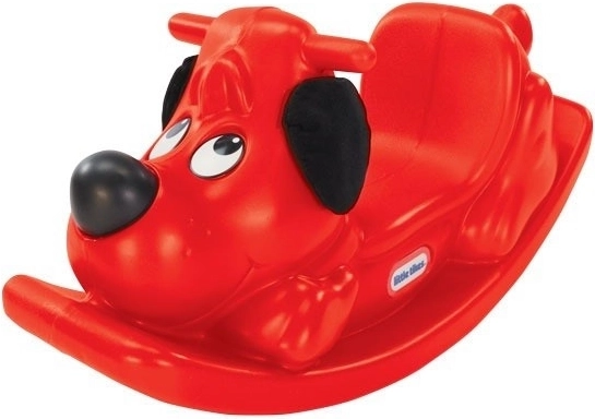 LITTLE TIKES hintázó kutyus – piros műanyag hintajáték kisgyermekeknek