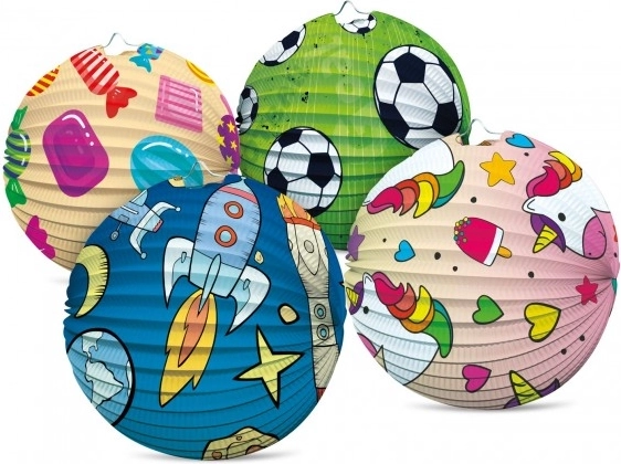 Papírlampion gömb 25 cm