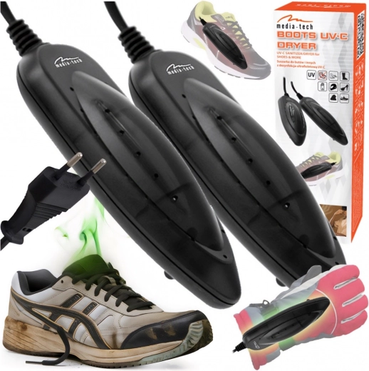 Media-Tech Boots UV-C Dryer – cipőszárító UV-C sterilizálással