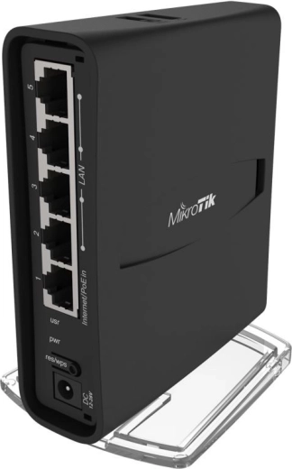 MikroTik hAP ac² két­sávos Wi‑Fi router 2,4/5 GHz 5× Gigabit Ethernettel