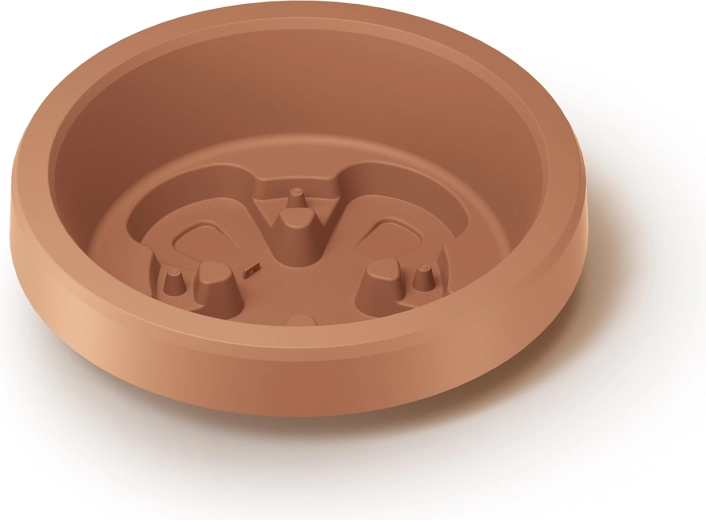 Esővízgyűjtő hordóra való fedél, 59,5 cm – tégla szín