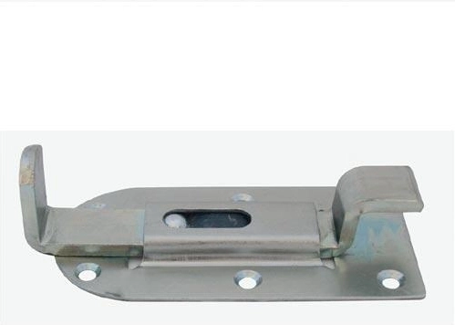Hajlított tolózár 125 mm, horganyzott