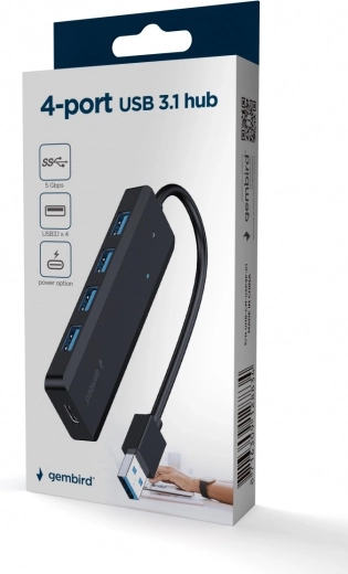 Kompakt hub integrált kábellel