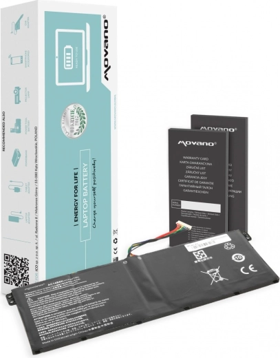 Movano akkumulátor Acer Aspire E3-111 notebookhoz (55 Wh, 3600 mAh)