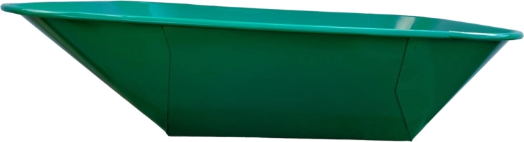 Pótkád építőipari talicskához, 60 l, zöld, pontozott