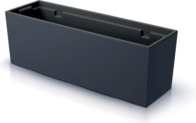 URBI CASE ültetőláda betéttel, 77 cm, antracit
