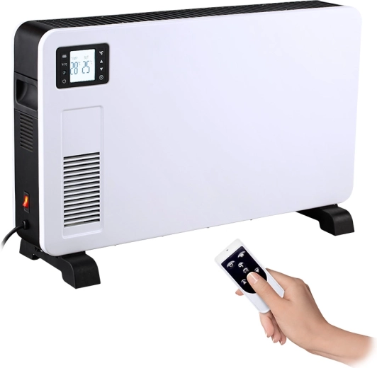 Solight 2300 W-os hőlégbefúvós konvektor LCD-kijelzővel, ventilátorral és időzítővel