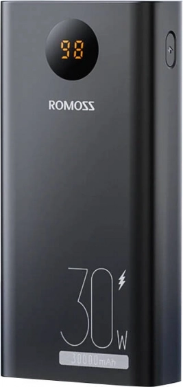 Romoss PEA30 30000 mAh powerbank, fekete