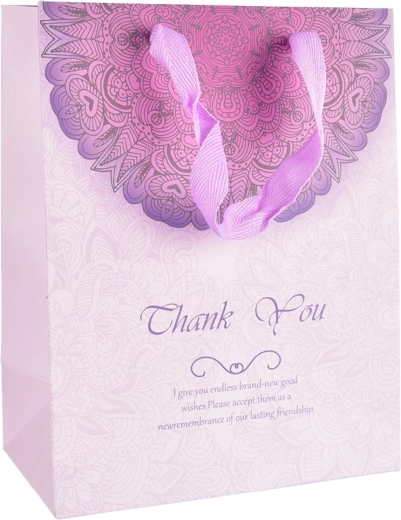 Ajándéktáska Thank You 18 × 10 × 23 cm