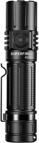 Elemlámpa Superfire A20