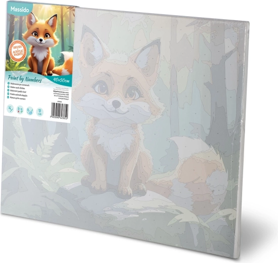 Előnyomott vászon fa kereten