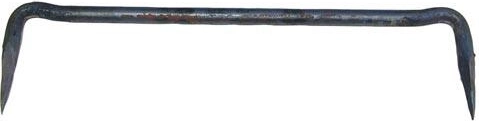 Kovácsolt kőműves kapocs 12 × 350 mm