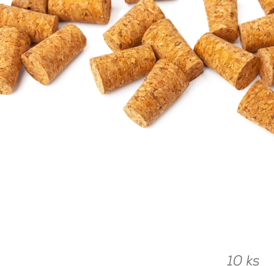 Kúpos parafadugók 2,3/2,0 × 2,6 cm, 10 db