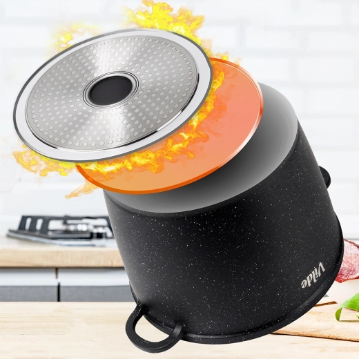 Egyenletes felmelegedés és indukciós kompatibilitás