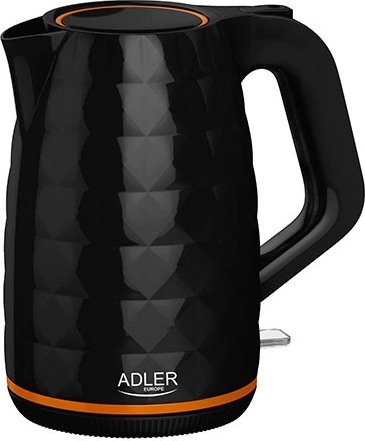 Adler 1,7 l-es fekete elektromos vízforraló