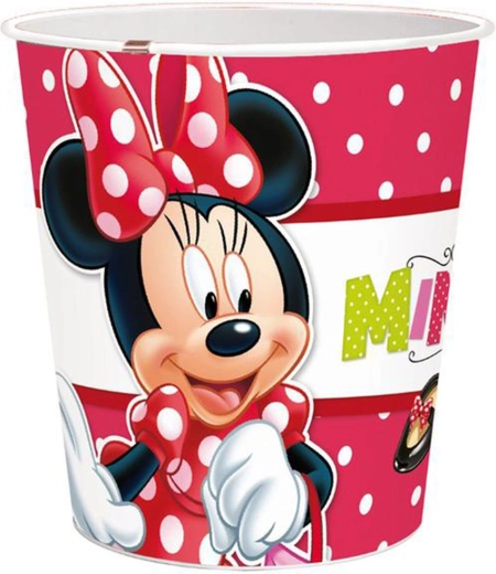 Minnie mintás műanyag szemetes 5 l, 21 cm átmérő