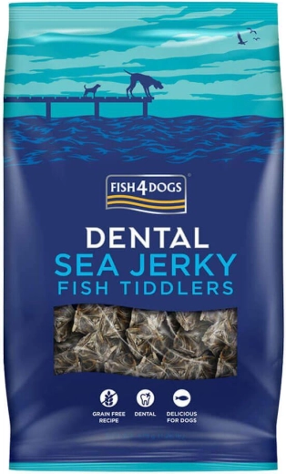 Fish4Dogs Dental Sea Jerky halas jutalomfalat kutyáknak 575 g