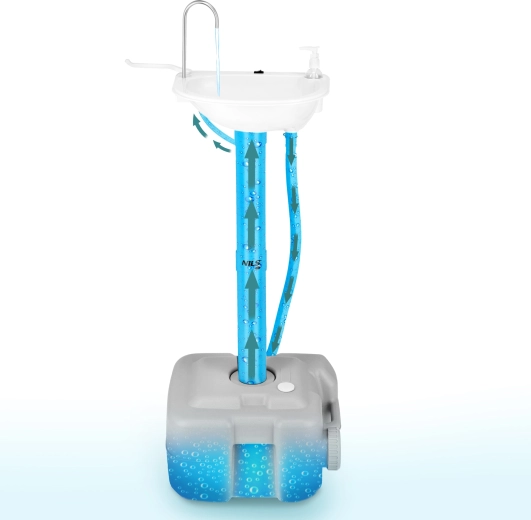 20 l-es tartály és USB‑C-s akkumulátoros szivattyú