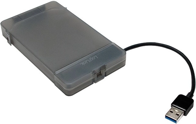 LogiLink USB 3.0 adapter 2,5"-os SATA meghajtóhoz védőtokkal