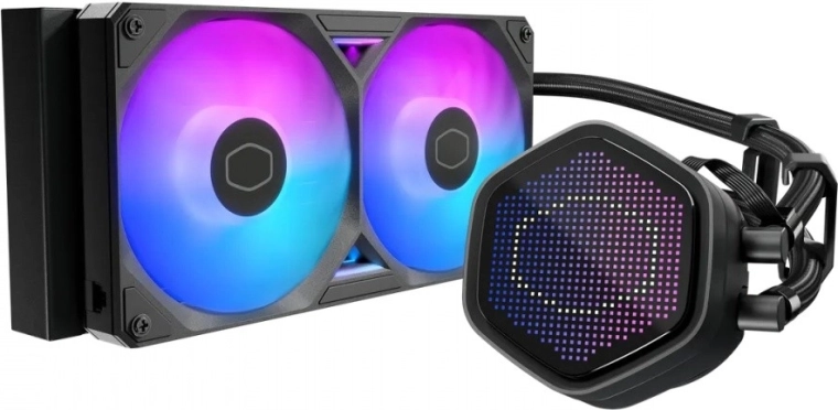 Vízhűtés cooler master masterliquid 240 atmos ii pixel led