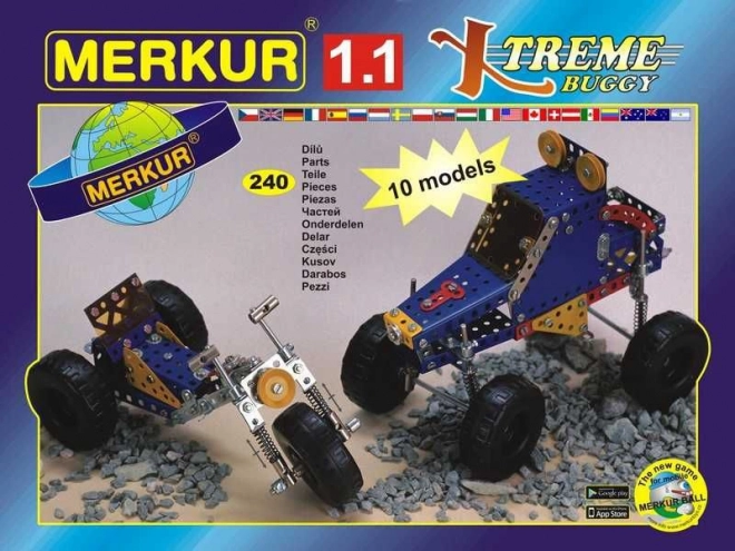 Merkúr Off-Road Jármű Építőkészlet 240 db