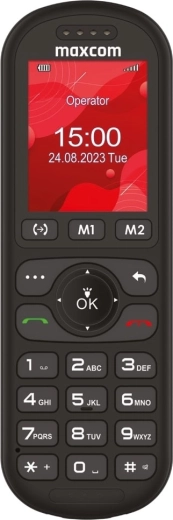 Nagy kijelző és gombok az egyszerű kezeléshez