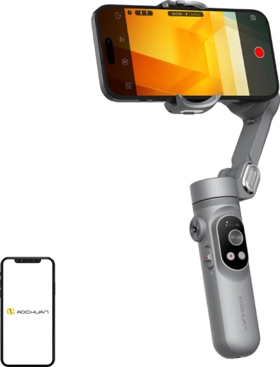 AOCHUAN Smart X okostelefon-stabilizátor szürke