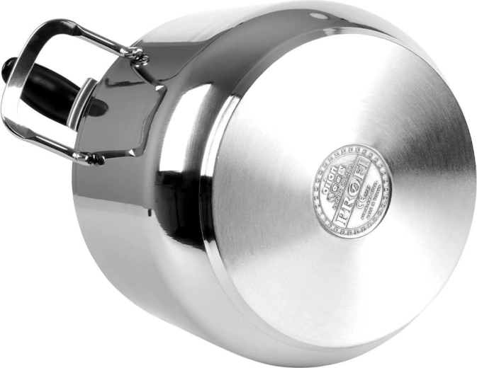 Tartós rozsdamentes acél és háromrétegű alj