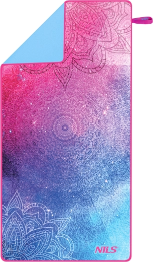 Gyorsan száradó mikroszálas törölköző NILS Camp Mandala 160 × 80 cm