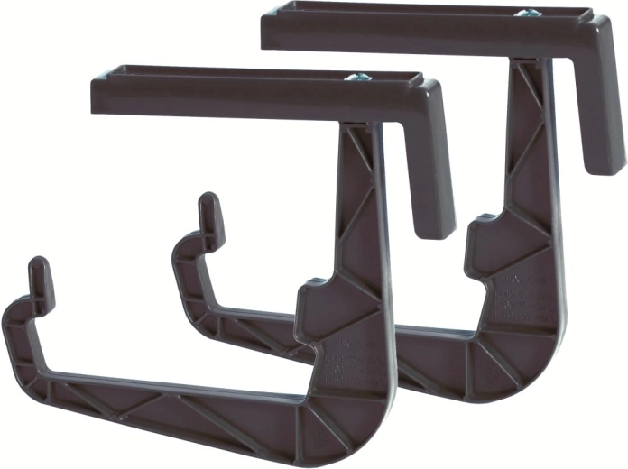 Hangplast balkonládarögzítő 23,5 cm – antracit