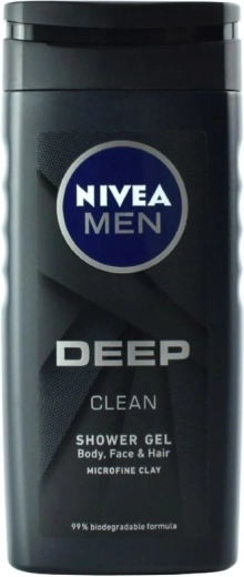 Nivea Men tusfürdő Deep Clean 250 ml