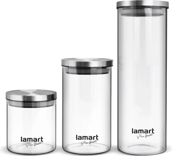Lamart Peut 3 darabos, kerek tárolóedény-készlet