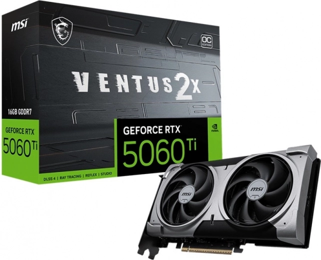 GeForce RTX 5060 Ti 16G Ventus 2X OC Plus grafikus kártya